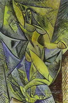 La danse des voiles 1907 cubiste Pablo Picasso Peinture à l'huile